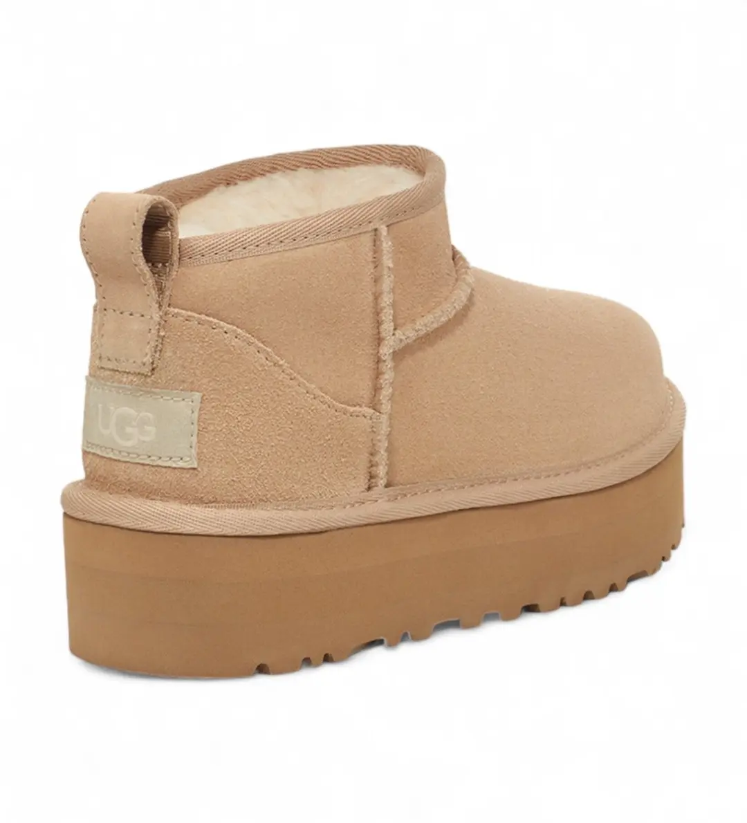 UGG Classic Ultra Mini Platform Jr. Laarzen - Beige - afbeelding 5 van 6