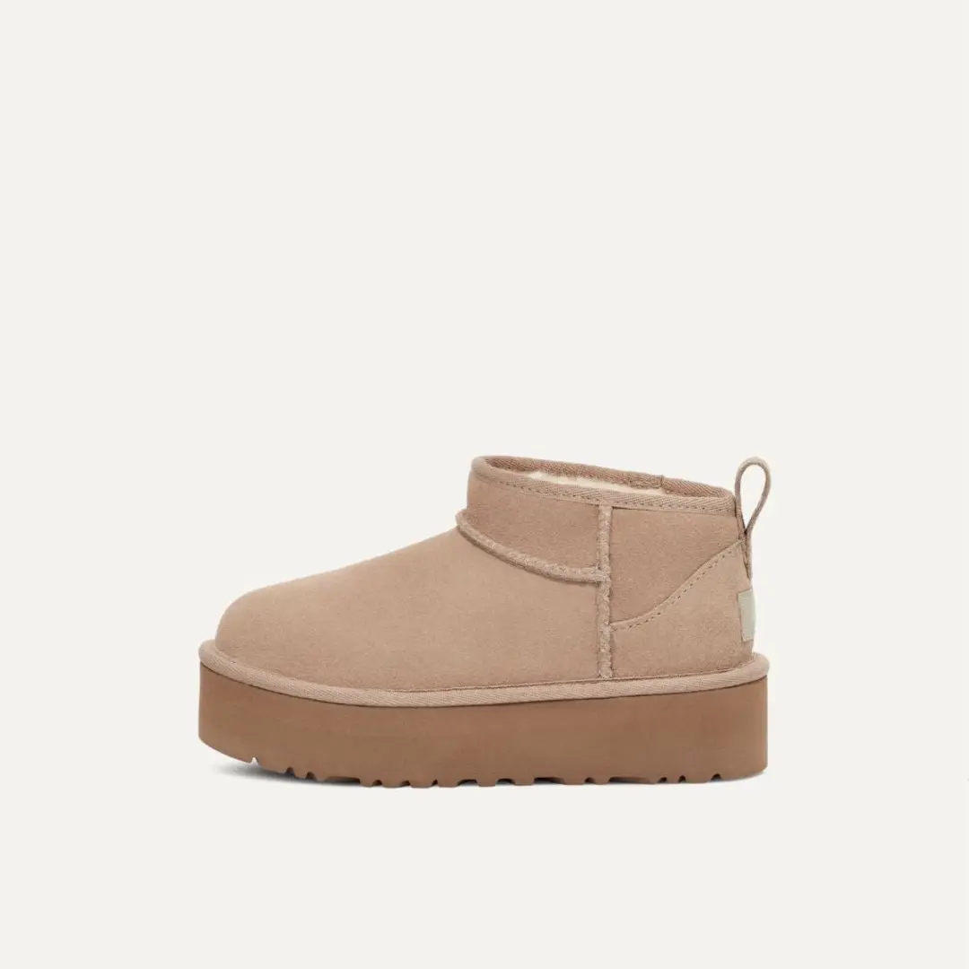 UGG Classic Ultra Mini Platform Jr. Laarzen - Beige - afbeelding 2 van 6