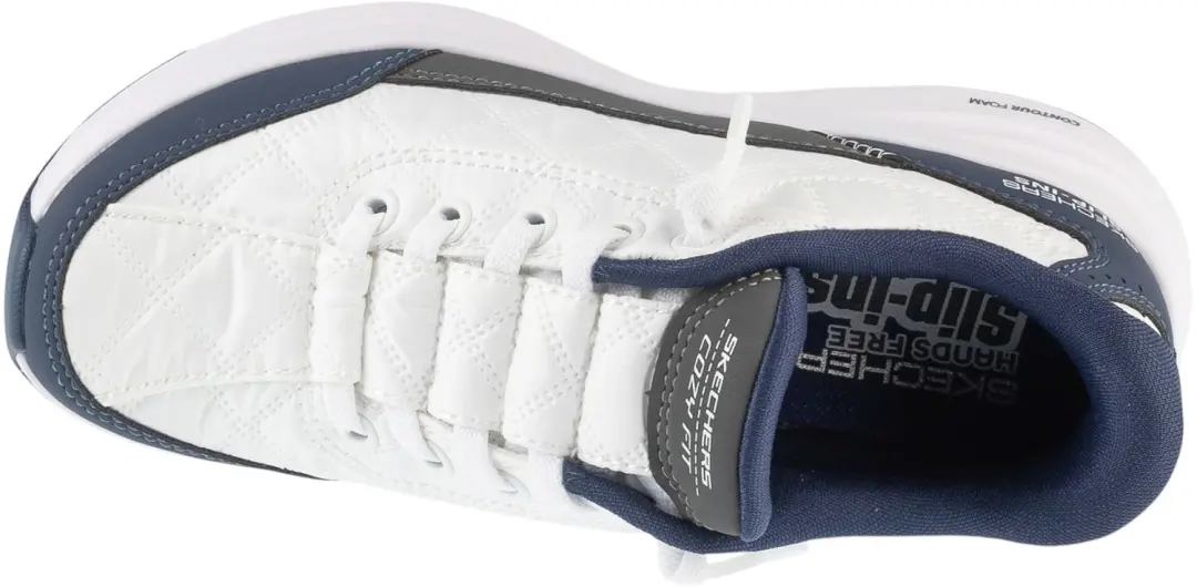 Skechers Slip-ins Contour Foam Sneakers Meisjes - Cozy Fit - Wit - afbeelding 3 van 5