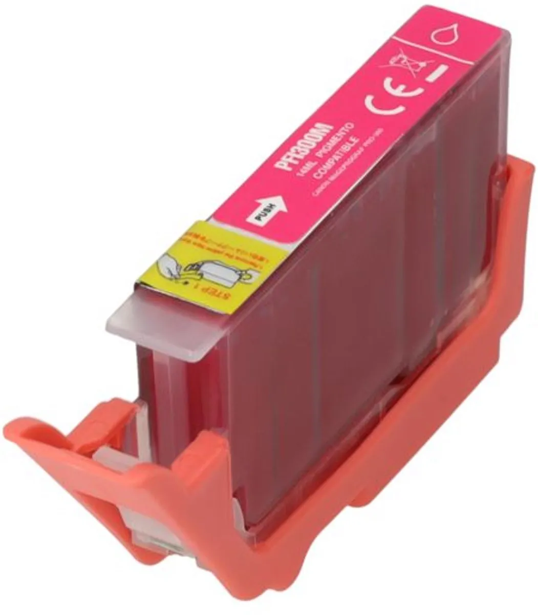 PrintAbout PFI-300M Inktcartridge - Magenta 14ml - Canon