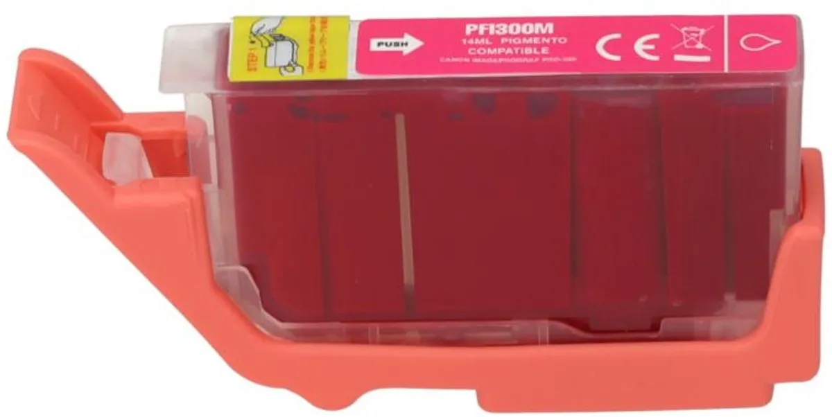 PrintAbout PFI-300M Inktcartridge - Magenta 14ml - Canon