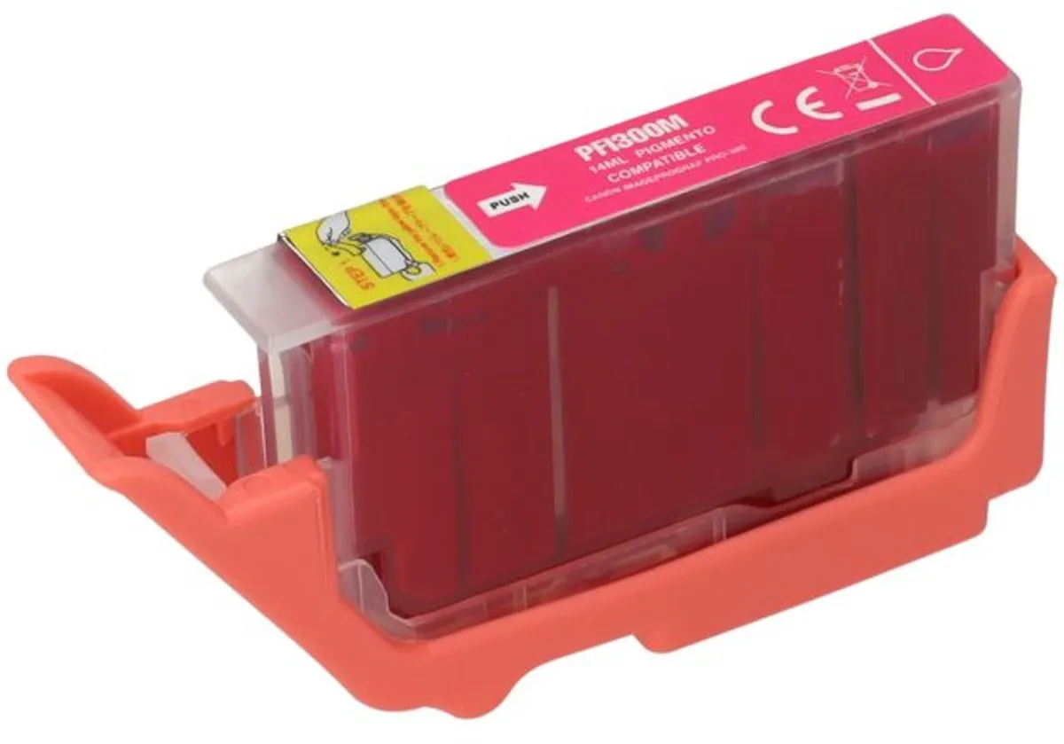 PrintAbout PFI-300M Inktcartridge - Magenta 14ml - Canon