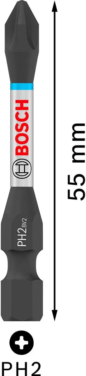 Bosch Professional 2608522523 Phillips Impact Bit-Set - 15 Stuks