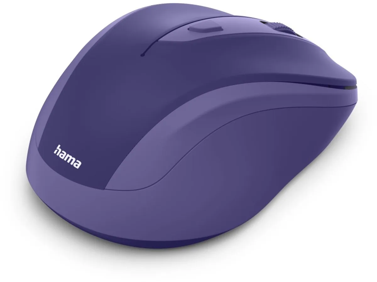 Hama WM-400 - Optische draadloze muis - 6 knoppen - 2.4 GHz RF - Stil - Blauw