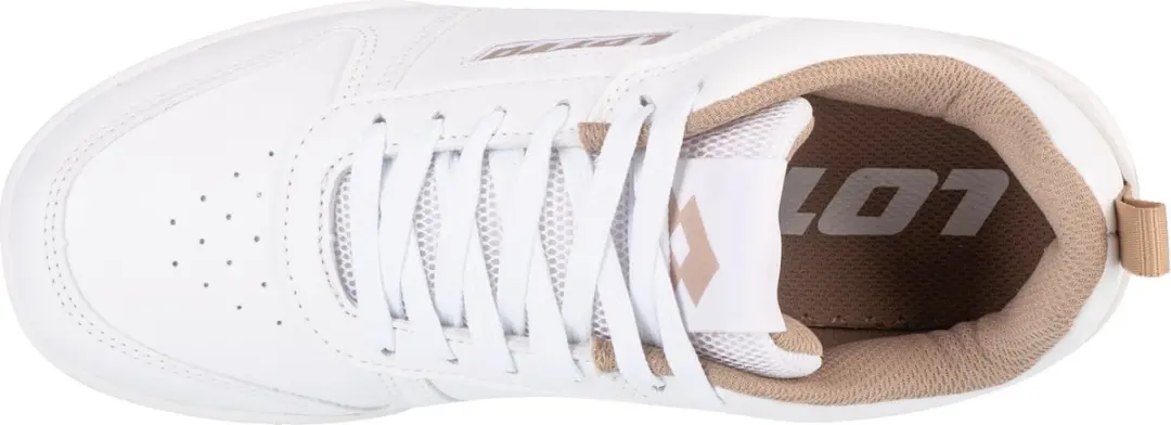 Lotto TOCO BC Unisex Sneakers - Wit/Beige - afbeelding 5 van 6