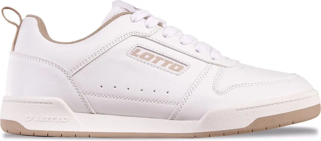 Lotto TOCO BC Unisex Sneakers - Wit/Beige - afbeelding 2 van 6