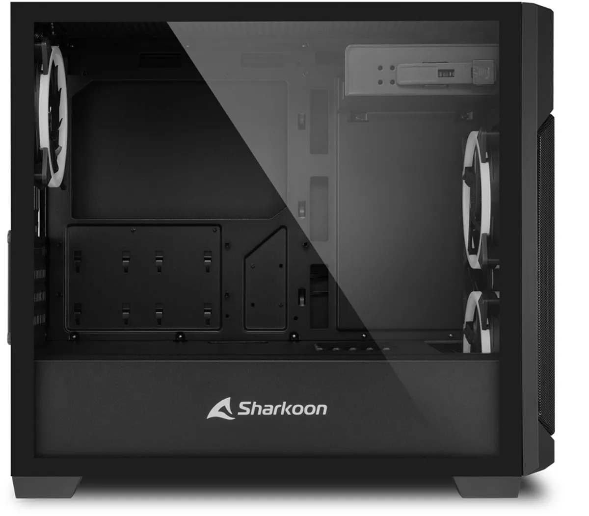 Sharkoon V1000 RGB ATX Behuizing - Zwart