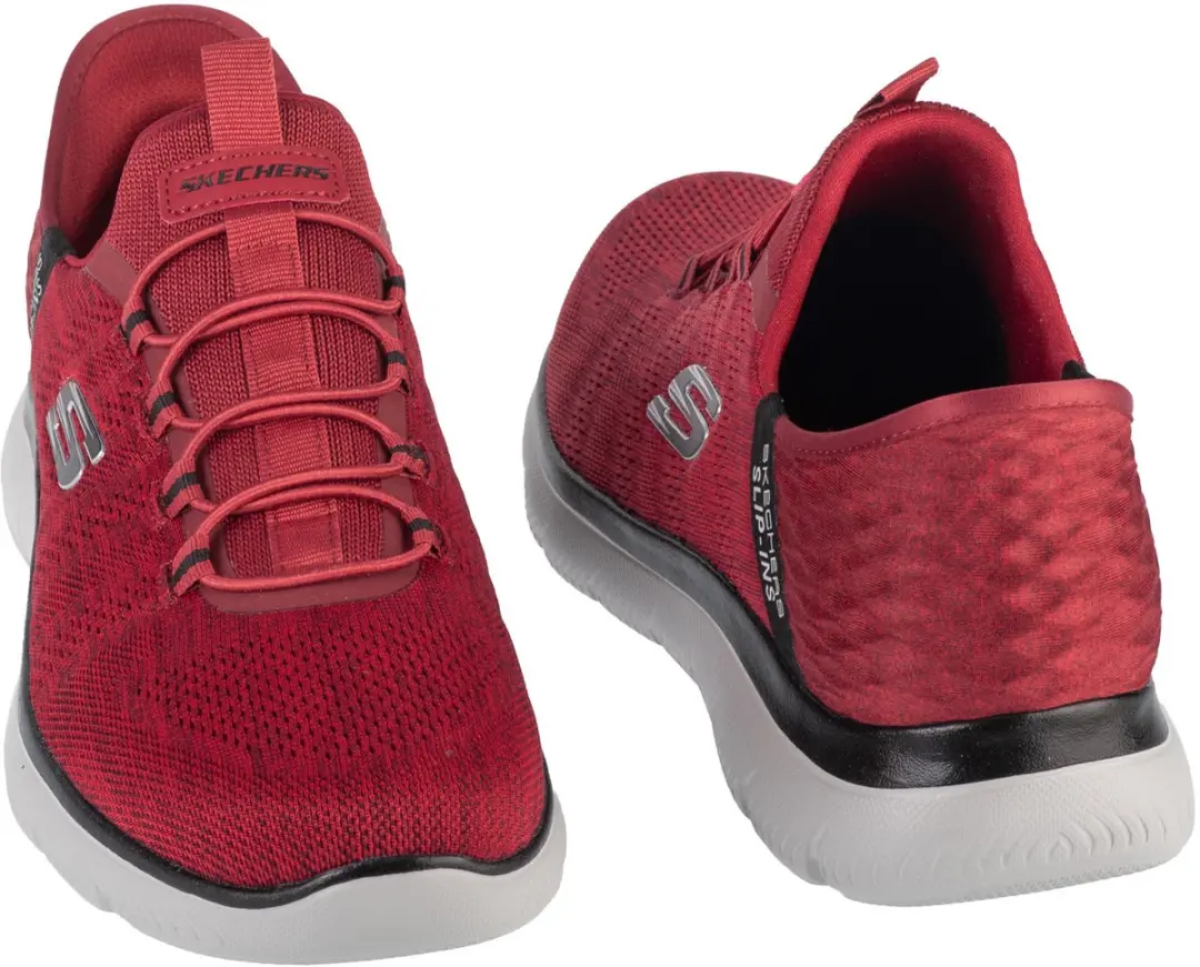 Skechers Slip-Ins Summits Key Pace Sneakers - Rood - afbeelding 5 van 5