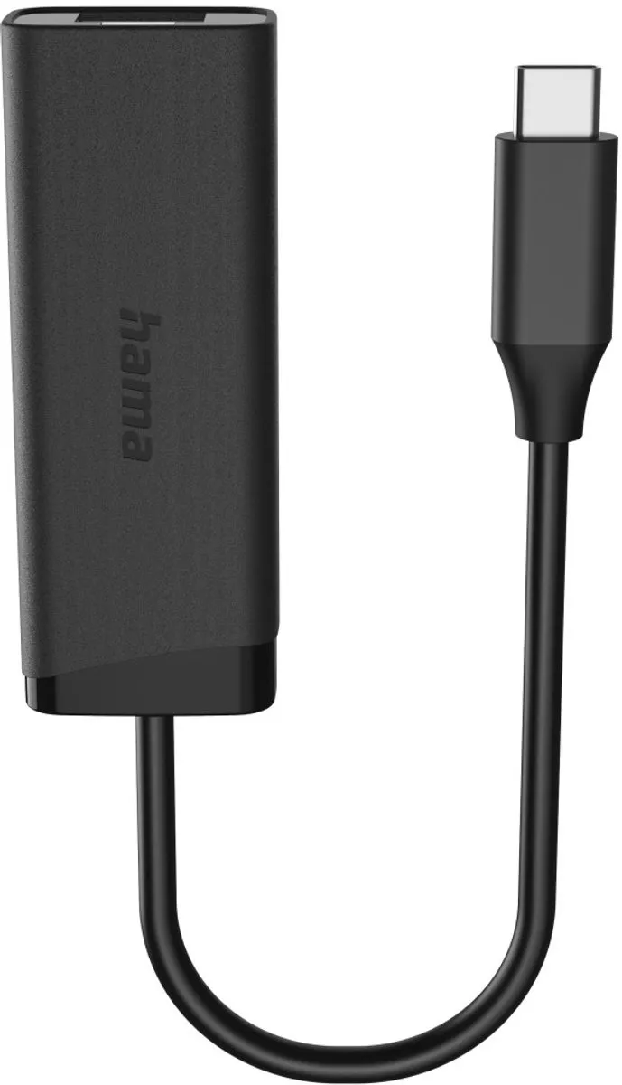 Hama 00200360 Netwerkadapter RJ-45 - Zwart