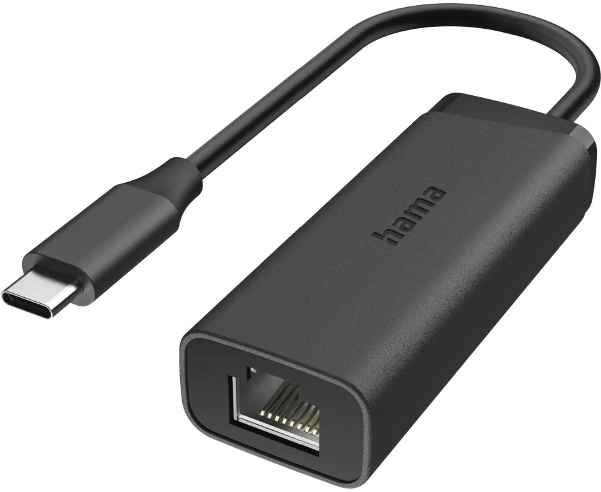 Hama 00200360 Netwerkadapter RJ-45 - Zwart
