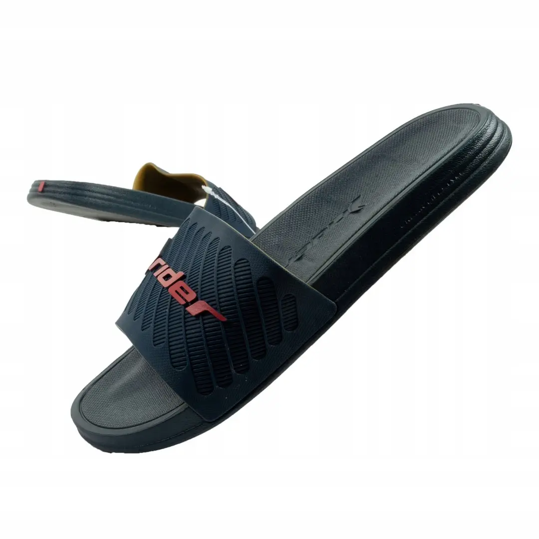 Rider Free II Slide Heren Slippers Maat 44 Blauw/Rood