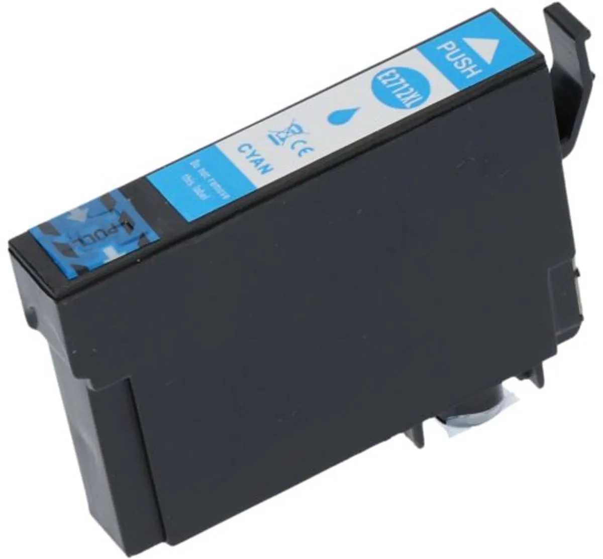 PrintAbout Huismerk Epson 27XL Cyaan Inktcartridge - 1650 pagina's