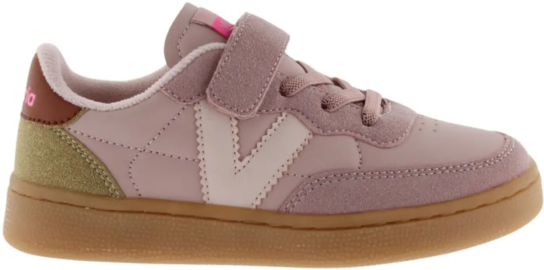 Gestreepte leren sneakers Victoria Olso