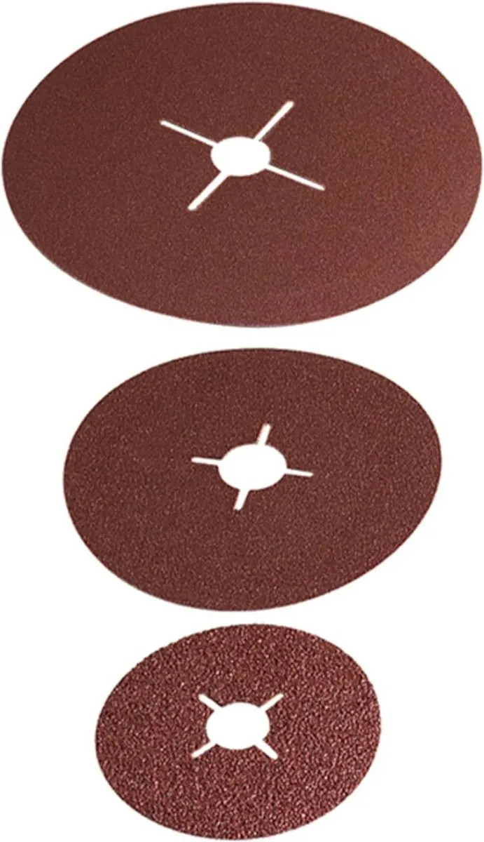 Wolfcraft Fiberschuurschijven Set 2455000