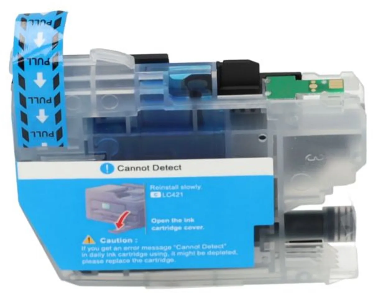 PrintAbout LC-421XLC Inktcartridge Cyaan - 1000 pagina's