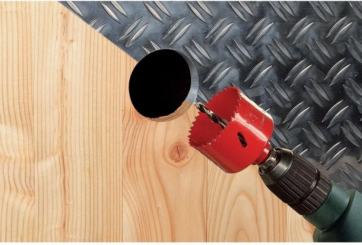 Wolfcraft BiM Gatenzaag 127mm 5495000 - Incl. centreerboor