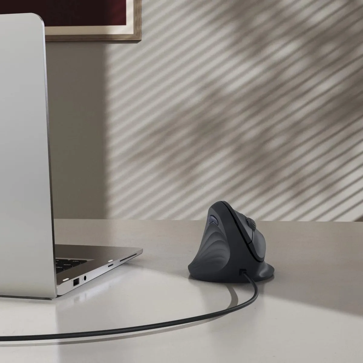 Hama ECM-500Li - Optische bedrade muis - 7 knoppen - Ergonomisch - Stil - voor linkshandig gebruik - Zwart