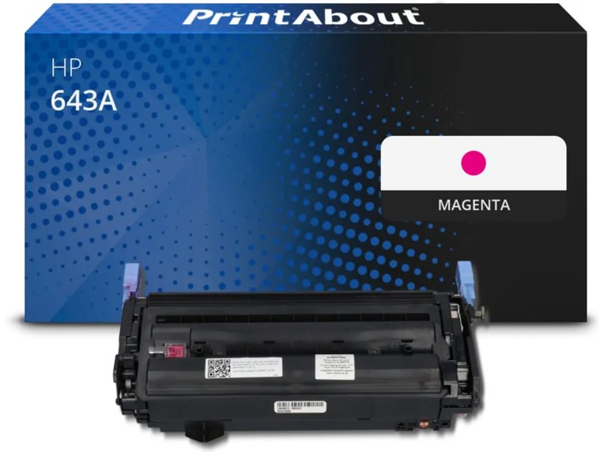 PrintAbout HP 643A Q5953A Toner Magenta