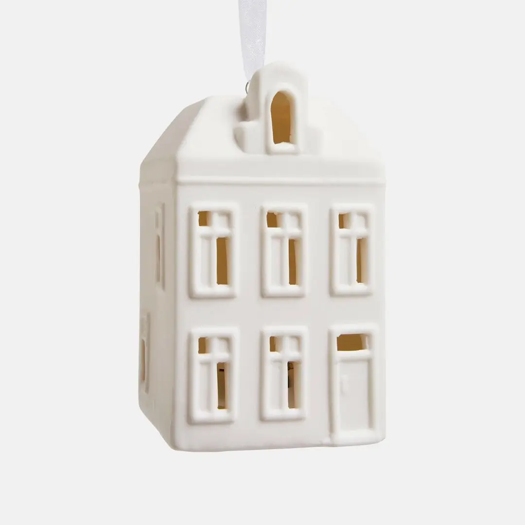 Loberon Cirella Ledhanger Set van 3 - Wit - afbeelding 2 van 6