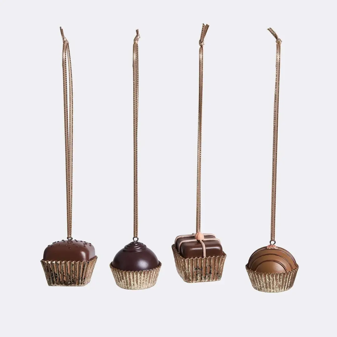 Loberon Mufini hanger set van 4