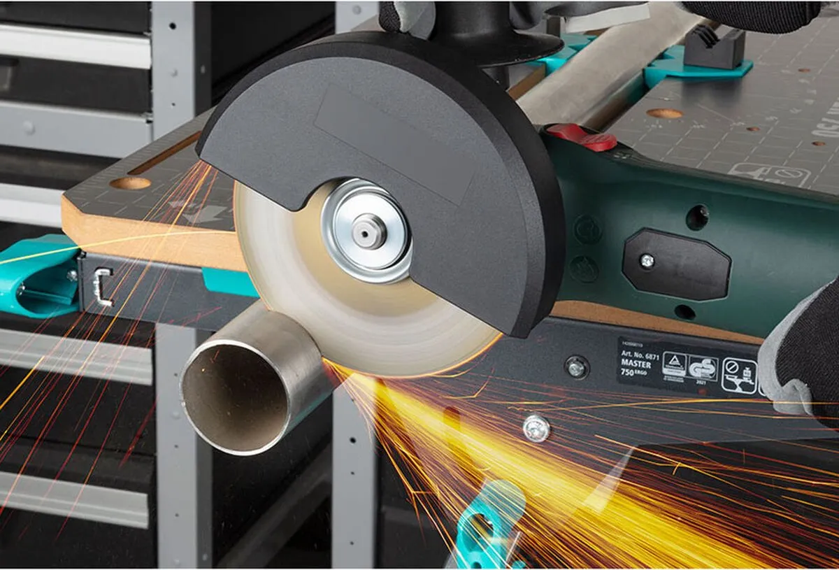 Wolfcraft 10 Slijpschijven Edelstaal Ø115mm - 8462000