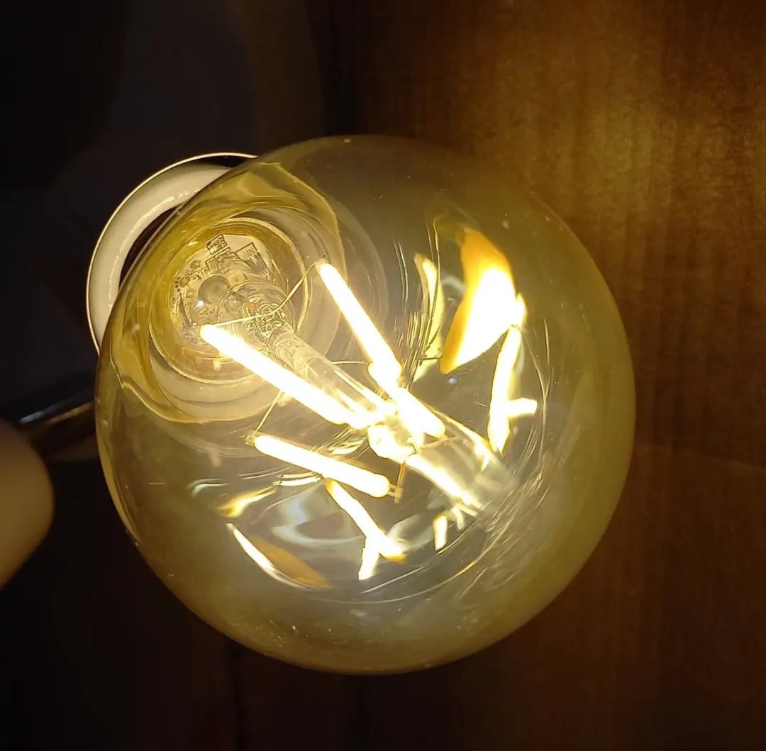 Useled filament bulb