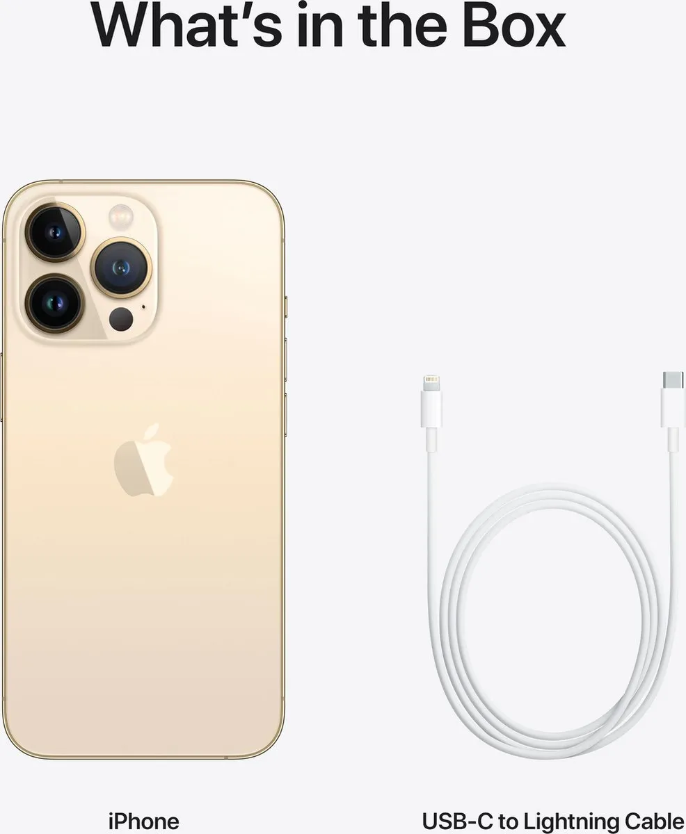 Apple iPhone 13 Pro MLVQ3ZD/A - 512GB - Goud - afbeelding 6 van 6