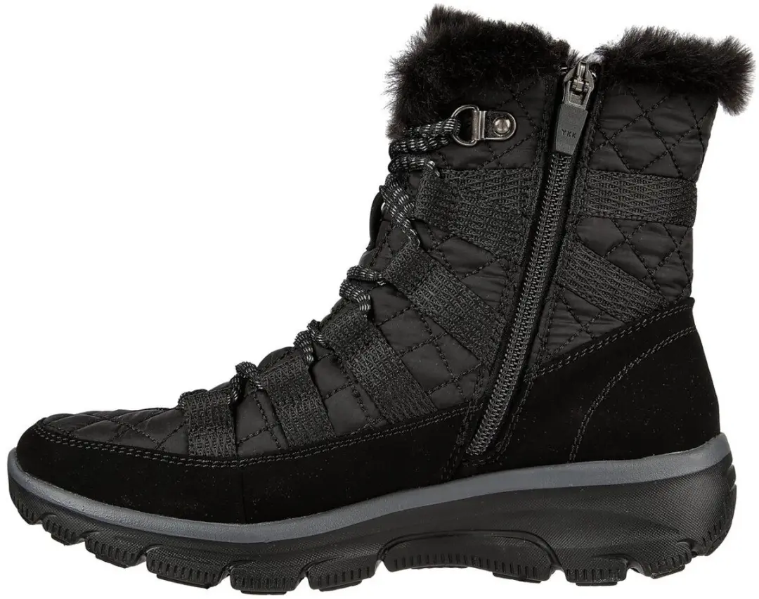 Skechers Easy Going Moro Street Dames Laarzen - Zwart - afbeelding 4 van 6