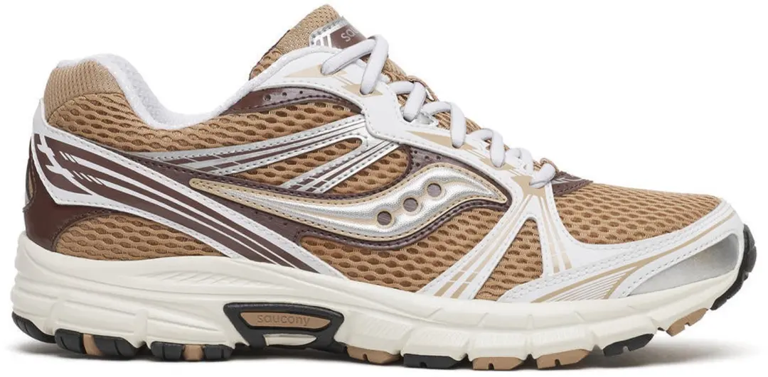 Saucony Grid Legacy White Saddle Sneakers