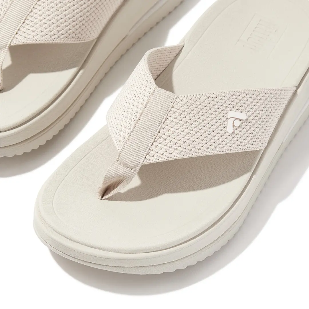 Fitflop Slipper Surf Two-Rone Webbing Toe-post Paris Beige