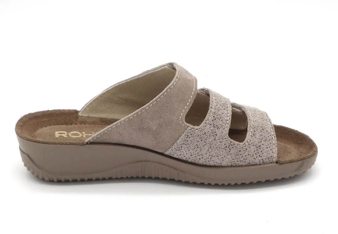 Rohde 1932 Dames Slippers - Taupe - afbeelding 4 van 4