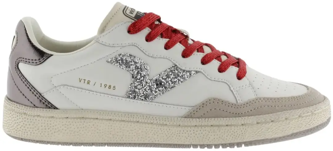 Dames sportschoenen met metallic glitter Victoria