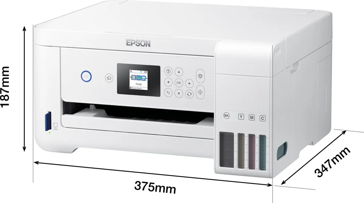 Epson EcoTank ET-2756 All-in-One Printer - Wit