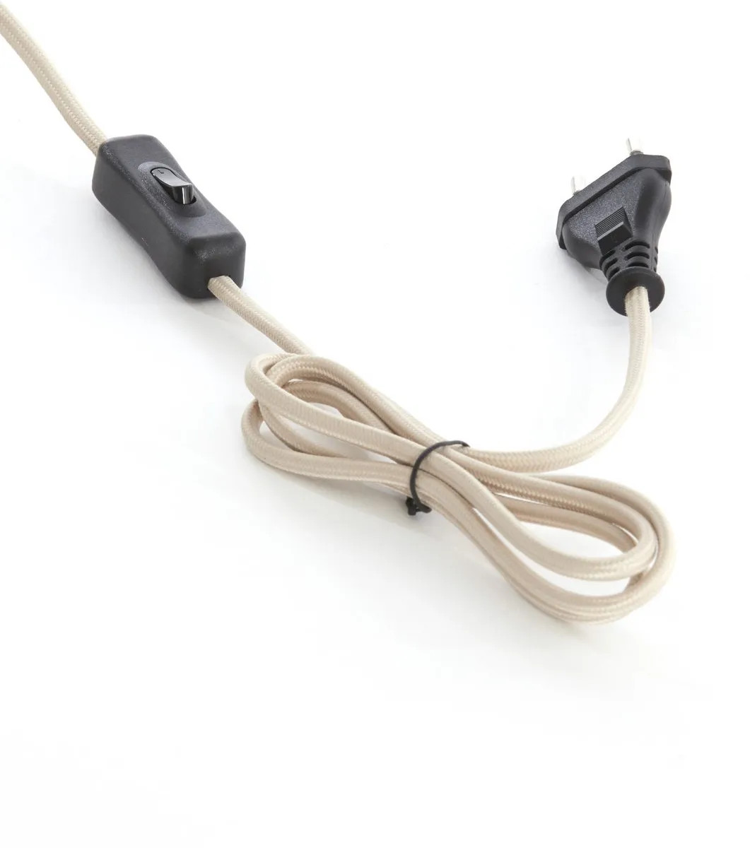 Light & Living Wandlamp Fringe 40cm - Naturel