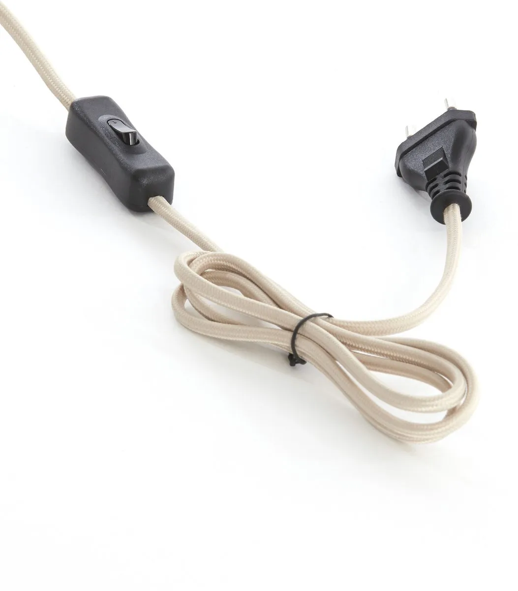 Light & Living Wandlamp Fringe 40cm - Naturel