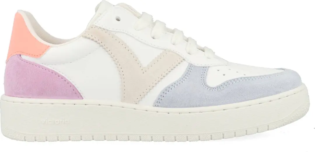 Victoria Sneakers 1258246-CORAL Wit / Multicolor-41