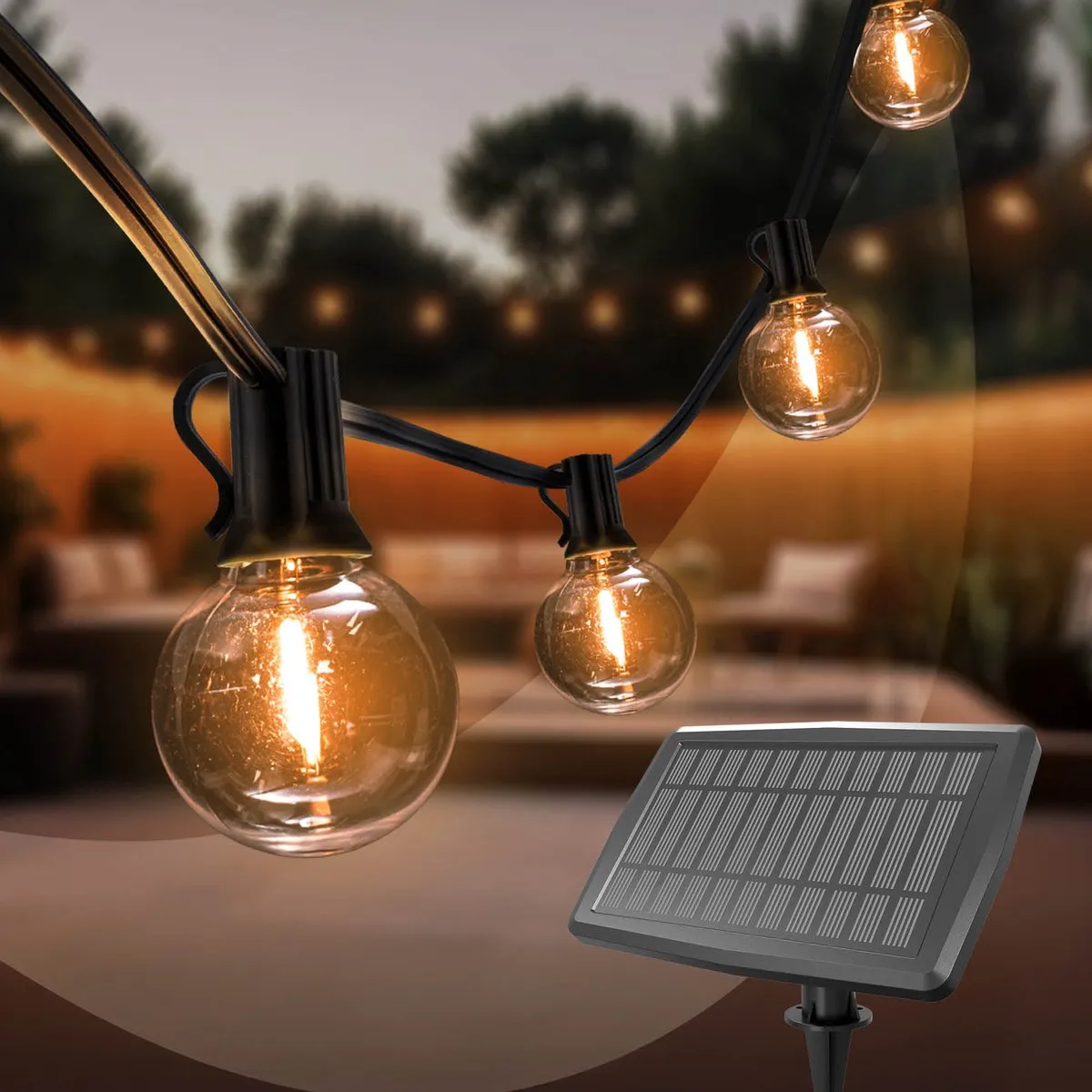 LEDVION Lichtsnoer Solar 16.5m