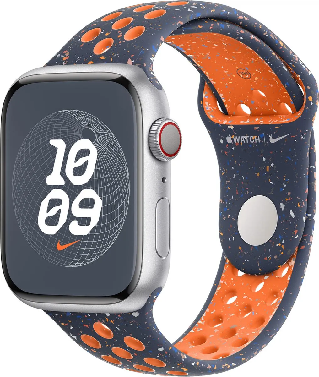 Apple Watch Nike Sport Band Blue Flame - 41mm M/L - afbeelding 6 van 6