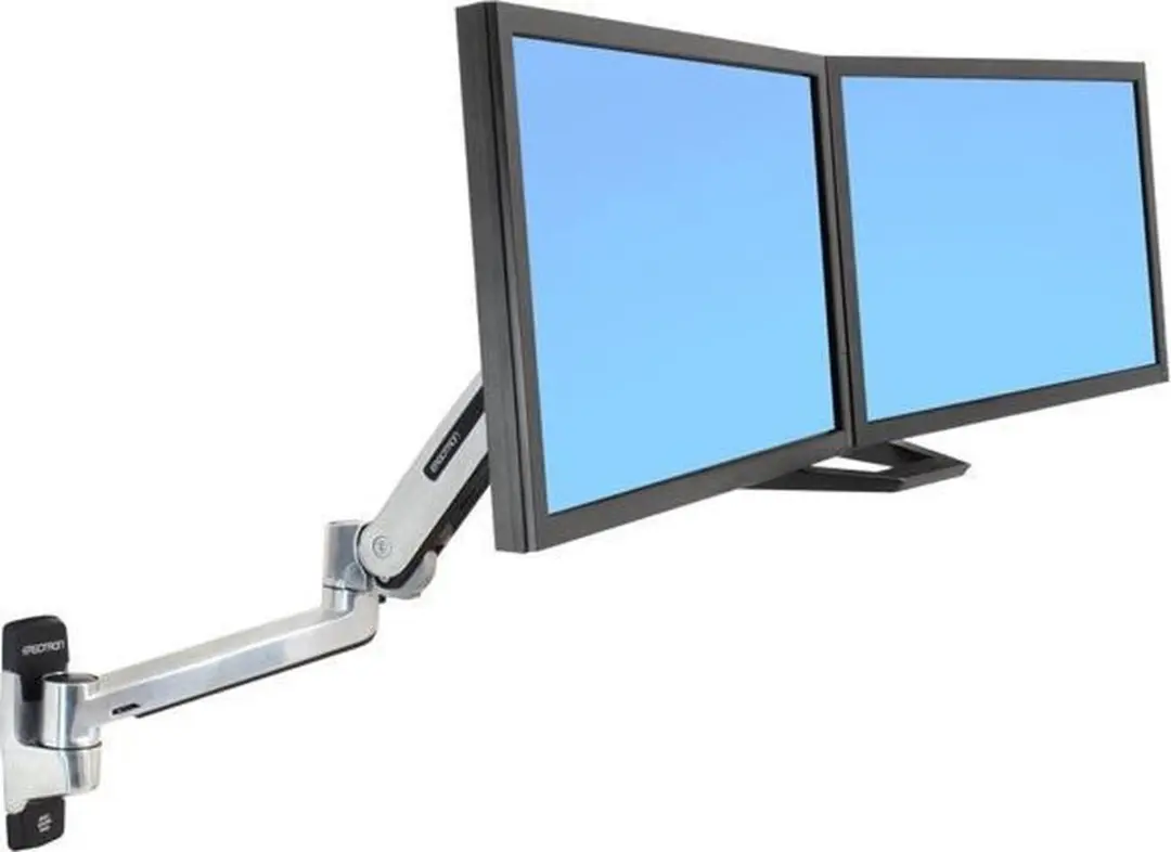 Ergotron LX HD Sit-Stand 45-383-026 Wandbeugel - Zilver - afbeelding 4 van 4