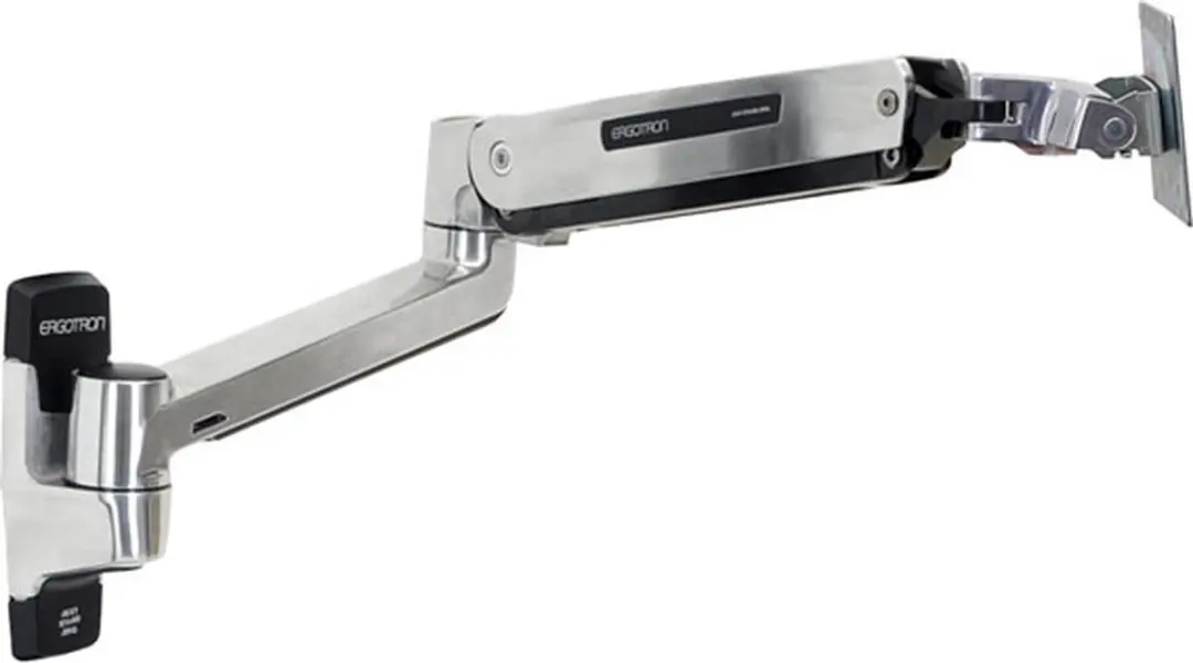 Ergotron LX HD Sit-Stand 45-383-026 Wandbeugel - Zilver - afbeelding 3 van 4