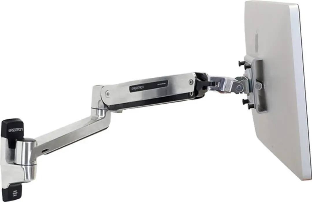 Ergotron LX HD Sit-Stand 45-383-026 Wandbeugel - Zilver - afbeelding 2 van 4