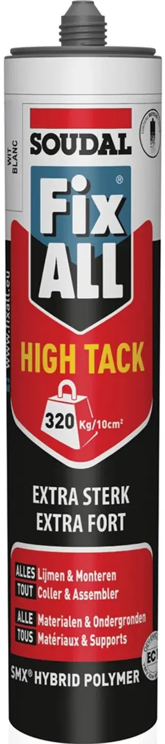 Soudal Fix All High Tack GRIJS 290ml