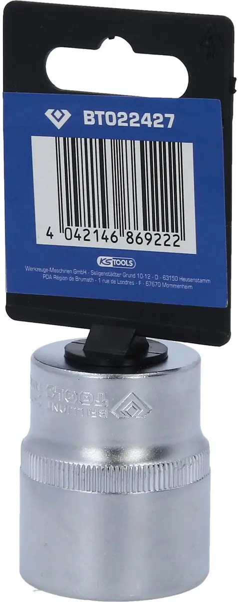 Brilliant Tools BT022427 Twaalfkant Dop 27mm 1/2" - afbeelding 2 van 4
