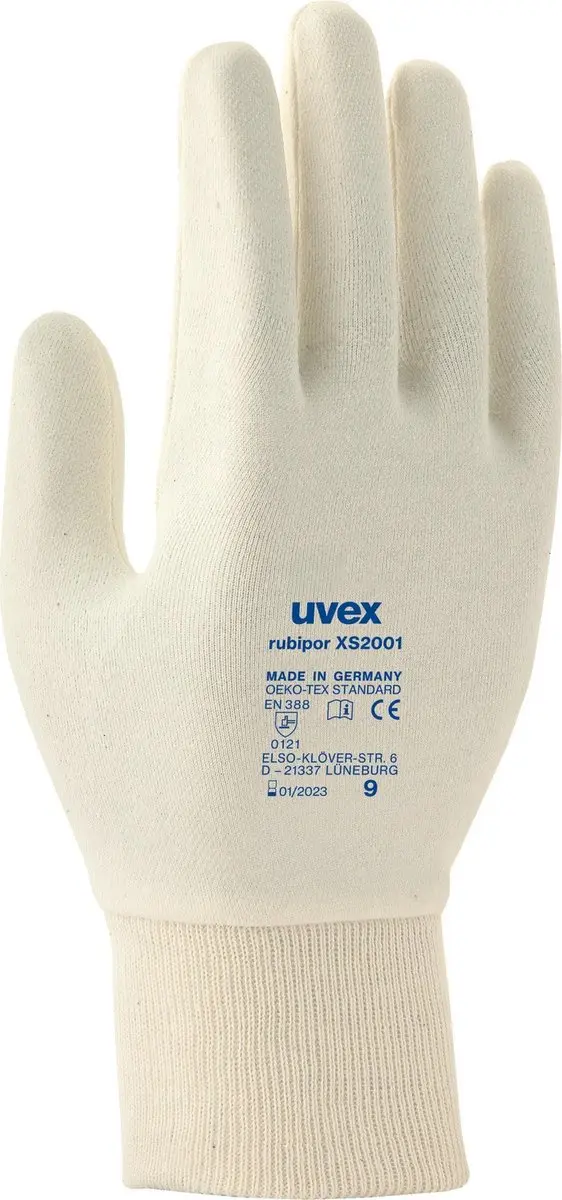 Uvex Rubipor XS2001 Werkhandschoen Nitril - Maat 9 - afbeelding 2 van 2