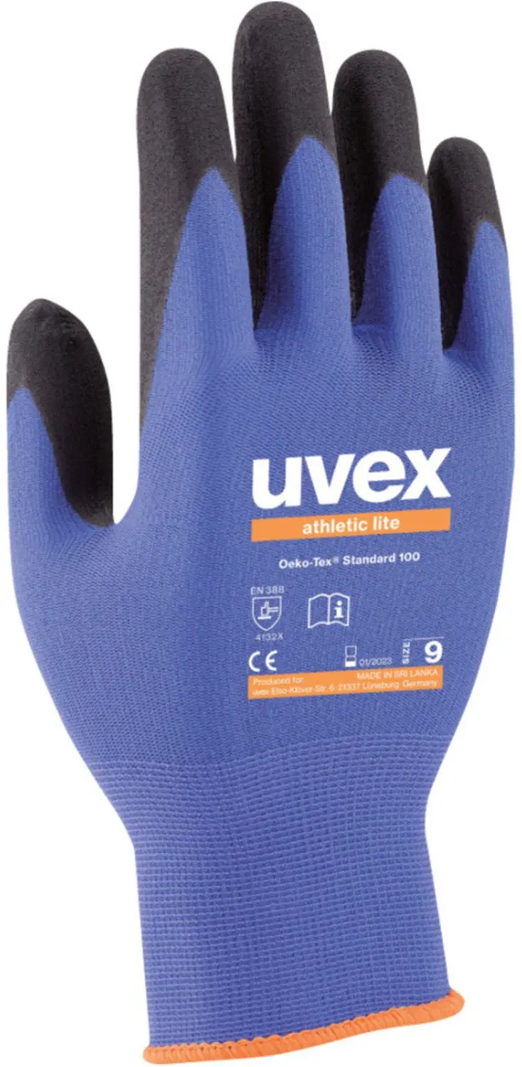 Uvex 6038 Athletic Lite Montagehandschoen