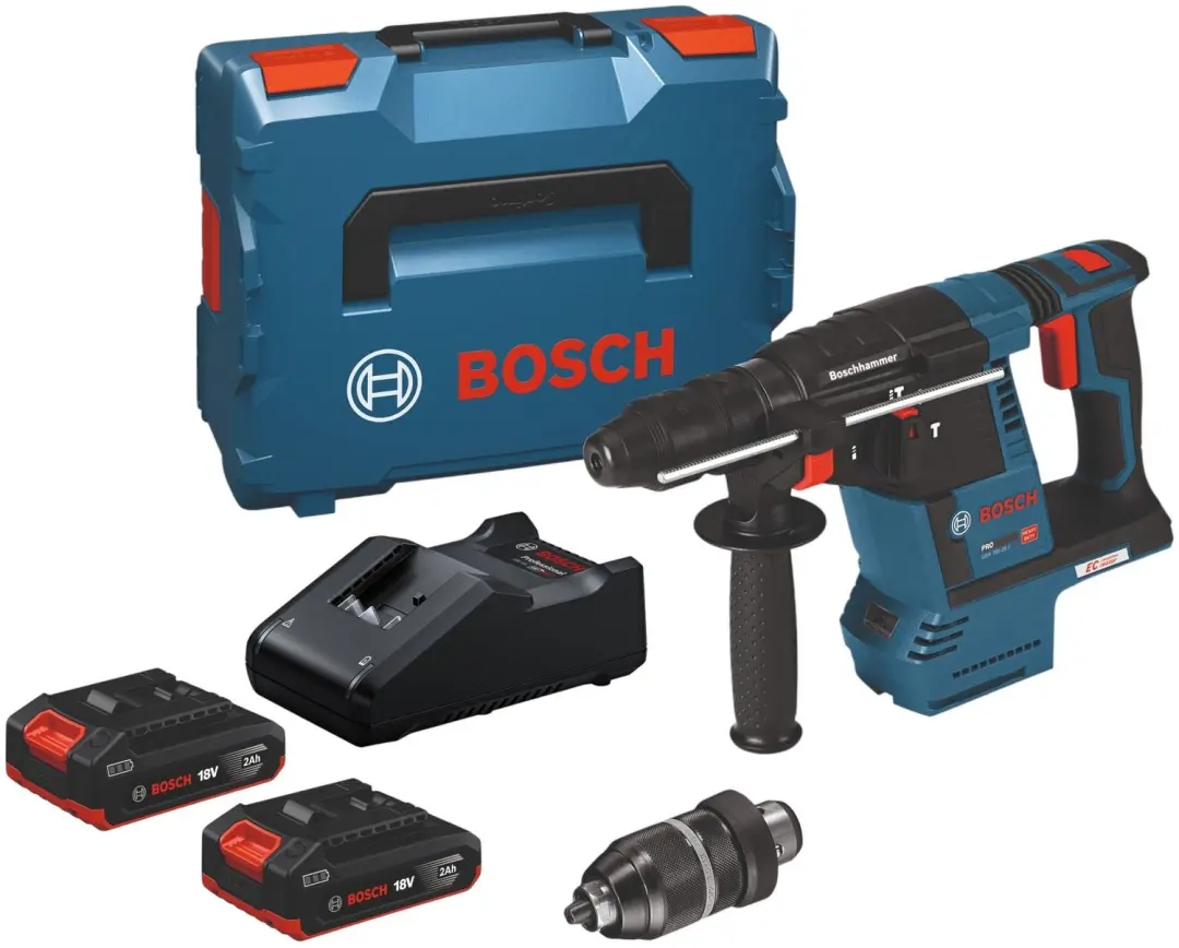 Bosch GBH 18V-26 F Professional accu-boorhamer 18 V 2,6 J SDS Plus borstelloos +