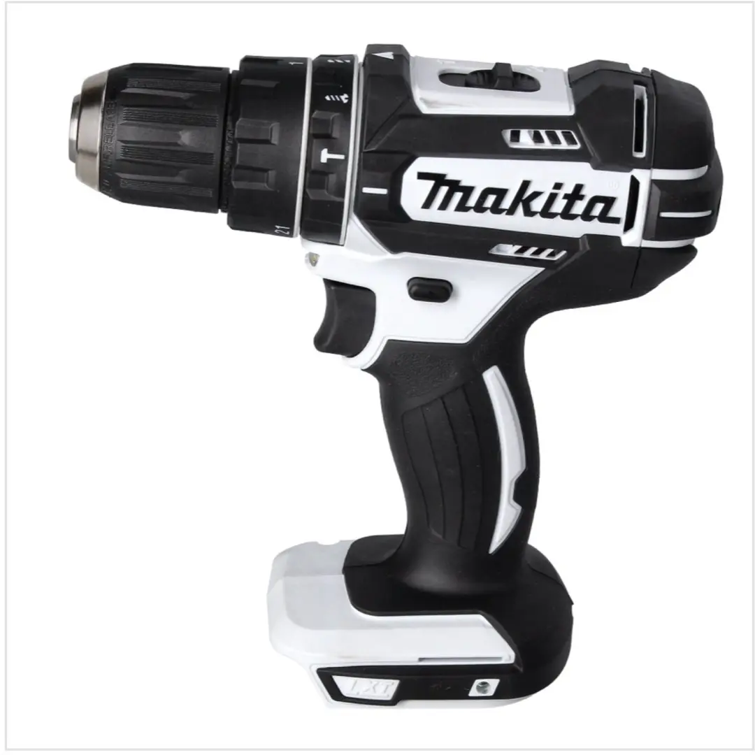Makita DHP482ZW Accu-Slagboormachine 18V - Wit - afbeelding 2 van 5