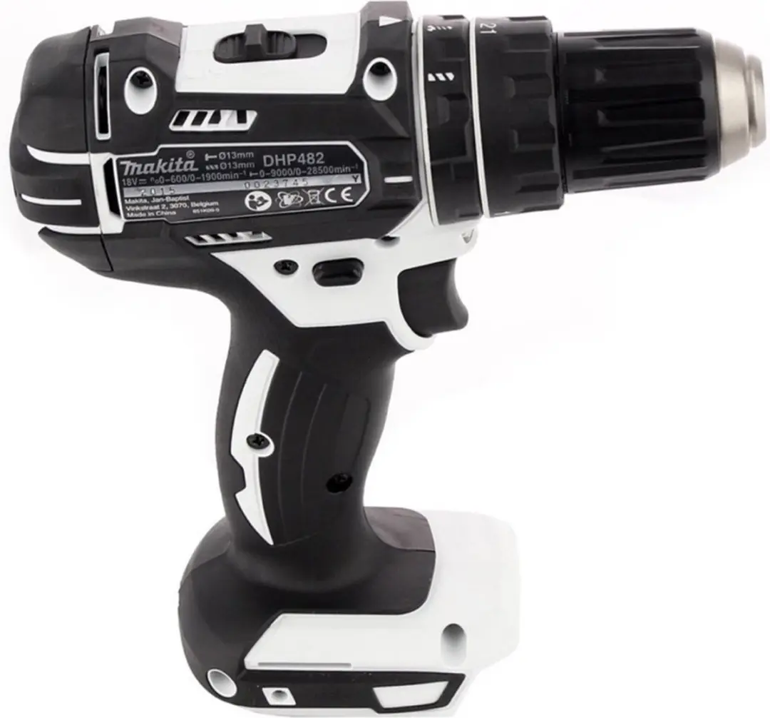 Makita DHP482ZW Accu-slagboormachine 18V - 62Nm - Solo + Boorset 100-delig - afbeelding 2 van 5