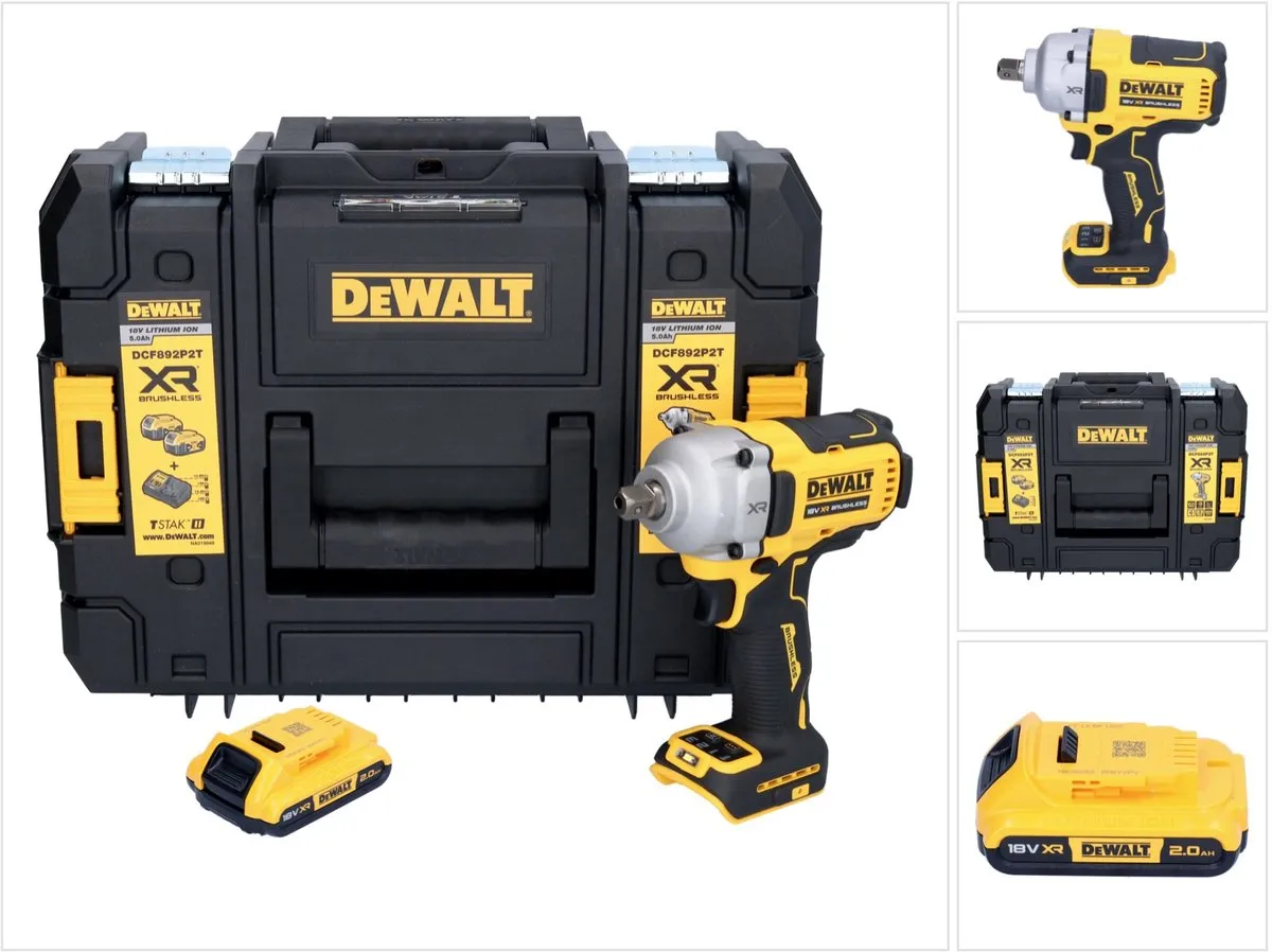 DeWalt DCF 892 NT Accu-slagmoersleutel 18V 813Nm