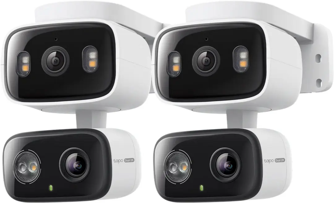 Tapo C246D Beveiligingscamera Binnen & Buiten met Dubbele Lens 2-pack